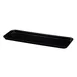 Cambro 8302MT110 Bakery Display Tray – 8-7/16" x 30" x 2" Rectangular Black Fiberglass NSF 1 image