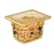 Cambro 84HP150 H‑Pan Food Pan, 1/8 Size, 4″ Deep, Amber Hi‑Temp Plastic, Non‑Stick, NSF 2 image