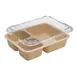 Cambro 853FCWC135 Tray Cover - Clear Polycarbonate Lid, 8-13/16" L x 6-3/4" W x 1/4" D, NSF 2 image