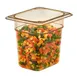 Cambro 86HP150 H‑Pan 1/8 Size, 6″ Deep Amber Food Pan, -40°F to 375°F, NSF 2 image