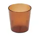 Cambro 900P153 - 9.7 Oz Amber SAN Tumbler, 3-3/16" Top Dia, Dishwasher Safe - 72/Case 1 image