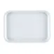 Cambro 913MT148 Display Tray – 8-7/8" x 12-3/4" x 1" White Fiberglass, Dishwasher Safe, NSF 1 image