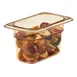 Cambro 94HP150 H‑Pan Food Pan 1/9 Size, 4″ Deep, Amber Plastic, Nonstick, -40°F to 375°F, NSF 2 image