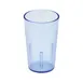 Cambro 950P2401 - 9 oz Blue SAN Tumbler, 2-3/4" Top, Dishwasher Safe, Made in USA - 24/Case 1 image