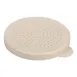 Cambro 96SKRLD406 Camwear® Lid for Salt & Pepper Shaker, Beige Poly, Perforated Top, Dishwasher Safe 1 image