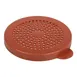 Cambro 96SKRLM408 Shaker/Dredge Lid, Polycarbonate, Red Perforated Top, Dishwasher Safe 1 image