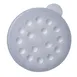 Cambro 96SKRLP148 Lid for Parsley Shaker/Dredge, White Polycarbonate, Perforated Top, Dishwasher Safe 1 image