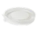 Cambro CLDHMT8190 Cup Lid Translucent, Fits Dinex 8 oz Mug & Tumbler, Made in USA - 2000/Case 1 image