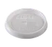 Cambro CLLT8190 Disposable CamLid Translucent Lid for 8oz Laguna LT8 Tumbler Made in USA - 2000/Case 1 image