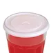 Cambro CLNT9190 CamLid® Cup Lids, Fits Newport Tumbler #NT9, Translucent, USA Made - 1000/Case 1 image