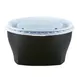 Cambro CLSB9190 CamLid® Large Translucent Cup Lids, NSF Certified Fits Shoreline #MDSB9 - 1000/Case 1 image