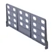 Cambro CSSD218151 Shelf Divider, 21"L x 8"H, ABS Plastic, Soft Grey, for 21" Camshelving Premium & Element 1 image