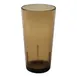 Cambro D16609 - 16 oz Tumbler, Amber Crackled Finish, SAN, 3‑1/16" Top, Rolled Rim, Made in USA 1 image