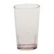 Cambro D8152 Del Mar 8 oz Clear Crackled SAN Tumbler, 2-5/8" Top Diameter, Rolled Rim, Stackable 1 image