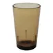 Cambro D8609 - 8 oz Amber Crackled SAN Tumbler, 2-5/8" Top Dia, Made in USA 1 image