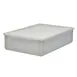 Cambro DB18266CW148 Pizza Dough Box, 26" L x 18" W x 6" D, White Polycarbonate, Dishwasher‑Safe 1 image