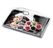 Cambro DD1826CW135 Cover – 26-3/4" W x 18-7/8" D x 8-7/8" H Polycarbonate, Fits 18" x 26" Tray 1 image