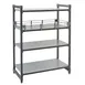 Cambro ESR1424151 Camshelving Elements Full Shelf Rail Kit 14"W x 24"L x 4-1/4"H Polypropylene Gray 1 image