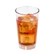 Cambro HT14CW135 - 14 oz Tumbler, 3-1/4" Top Dia, Fluted Clear Polycarbonate, Made in USA 1 image
