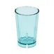 Cambro HT5CW196 - 5 oz Polycarbonate Tumbler, Azure Blue Fluted Finish, 2‑11/32" Top Dia 1 image