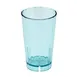 Cambro HT8CW196 Camwear Tumbler, 8 oz Azure Blue Polycarbonate, 2‑11⁄16″ Top Diameter, Stacking Lugs 1 image