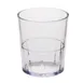 Cambro LDT9152 Lido® 9‑Oz Clear SAN Tumbler, 3‑3/16" Ø, 3‑11/16" H, Dishwasher Safe, USA Made 1 image