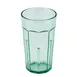 Cambro LT10427 Laguna Tumbler - 10 oz, Green Textured SAN Plastic, Hammered Finish, Impact-Resistant 1 image