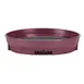 Cambro MDSCDB9487 Thermal Base - Camduction 9-9/16" Dia x 1-15/96" H, Cranberry, Made in USA 1 image