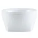 Cambro MDSHB9148 Large Plastic Bowl, 9 oz, 4‑3⁄8" Ø x 2‑2⁄5" H, White PP, Dishwasher Safe, NSF 1 image