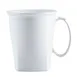 Cambro MDSHM8148 Harbor Mug, 8 oz, 4½" Dia x 4" H, White Polypropylene, Dishwasher Safe 1 image