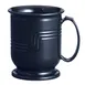 Cambro MDSM8110 8 oz Plastic Mug, 4.5" Dia x 4" H, Black Polypropylene, Dishwasher Safe, NSF 1 image