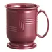 Cambro MDSM8487 8 oz Plastic Mug, 4.5" Dia x 4" H, Cranberry Polypropylene, Dishwasher Safe, NSF 1 image