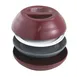 Cambro MDSP9477 Thermal Pellet Base, 9½" Dia x 1¾" H, Dark Gray Plastic, NSF Certified, Made in USA 2 image