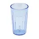 Cambro NT20401 Newport Tumbler, 22 Oz, Fluted SAN Plastic, Slate Blue, Sani‑Rim Lip, Dishwasher‑Safe 1 image