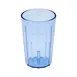Cambro NT8401 Newport Tumbler - 8 Oz SAN Plastic, Blue, 2-11/16" Dia, Sani‑Rim Lip, Dishwasher Safe 1 image