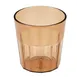 Cambro NT9153 Newport Tumbler – 9.3 oz Amber Fluted SAN, 3‑1/4″ Diameter, Dishwasher Safe, USA 1 image