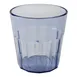 Cambro NT9401 - 9.3 Oz Slate Blue Fluted SAN Tumbler, 3¼" Top, Dishwasher Safe 1 image
