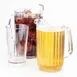 Cambro P480CW135 Plastic Pitcher – 47 oz Clear Poly, 6-1/4" Dia x 7-7/8" H, Thumb-Grip, NSF Safe 2 image