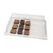 Cambro RD1220CW135 Display Cover Lift‑Off Handles 21‑7/8" W x 14‑1/8" D x 5‑7/8" H Fits 12" x 20" Tray 1 image