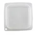 Cambro SFC1FPPP190 Cover – 1‑Quart FreshPro Container, Clear/Translucent Polyethylene, NSF 1 image