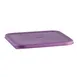 Cambro SFC2SCPP441 Seal Cover for 2‑4 Qt Square Plastic Containers, Purple Allergen‑Free, NSF 1 image