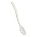 Cambro SPOP10CW148 Salad Bar Spoon –10"Plastic,3/4 oz, White, Hanging Hole, Dishwasher Safe, NSF 1 image