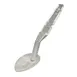 Cambro SPOP11CW135 - 11" Clear PC Deli Spoon, Perforated, Notched, Hang, Dish Safe, NSF 1 image