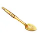 Cambro SPOP13150 - 13" Perforated High‑Heat Spoon, Plastic, Yellow Handle, NSF 1 image