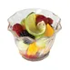 Cambro SRB5CW135 - Swirl Soup Bowl, 5 oz, 3‑Inch Diameter, Clear Polycarbonate, USA Made - 24/Case 1 image