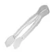 Cambro TG9135 9" Clear PC Serving Tongs, Flat‑Grip, Heat‑Resistant -40°F‑210°F, NSF 1 image