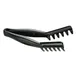 Cambro TGA8110 Lugano Tongs, 8¼" Angled Black, Heat‑Resist –40°F to 212°F, Dishwasher Safe, NSF 1 image
