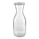 Cambro WW250135 CamView Decanter, 1/4 L Plastic, 6‑1/4″ H, Spill‑Proof Lid, Made in USA 1 image