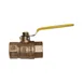 Dormont 16100BPV36BXFT 36" Blue Hose Food Truck Grade Gas Connector Kit w/ (2) Elbows, 1" Dia. 3 image