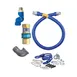 Dormont 1650BPQSR24 SnapFast 24" Gas Connector Kit, Swivel MAX, Elbow, Restraining Cable, 1/2" Dia 2 image